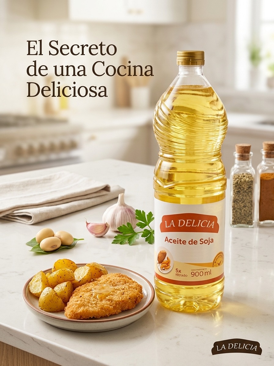 Aceite Vegetal Soya 900ml