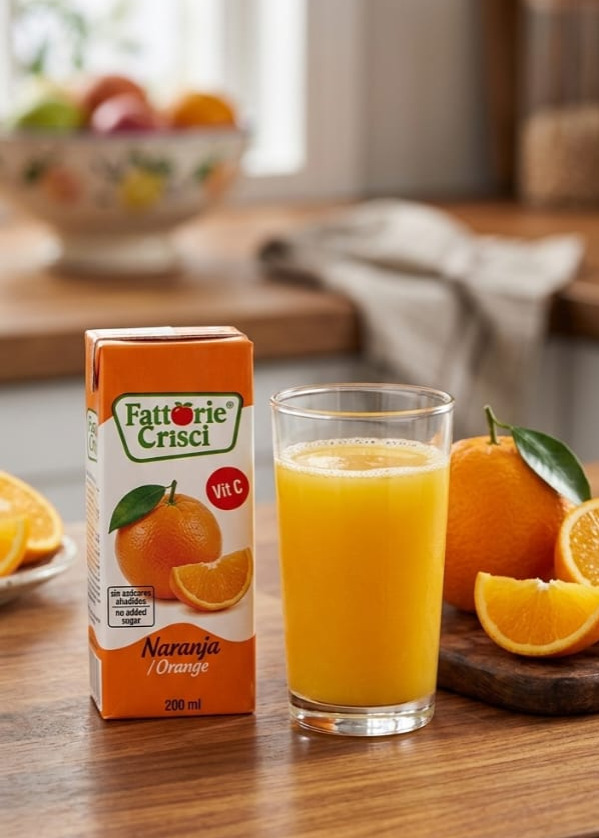 Néctar de Naranja Tetrapack 200ml