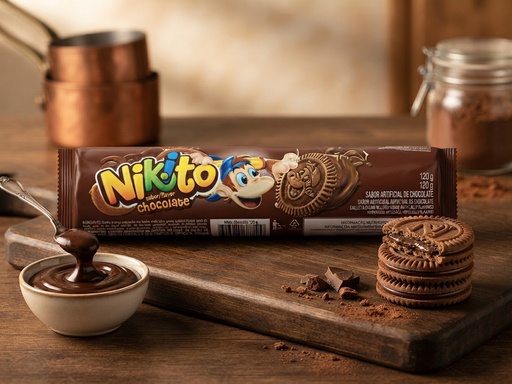 Galletas dulce Nikito Sabor Chocolate