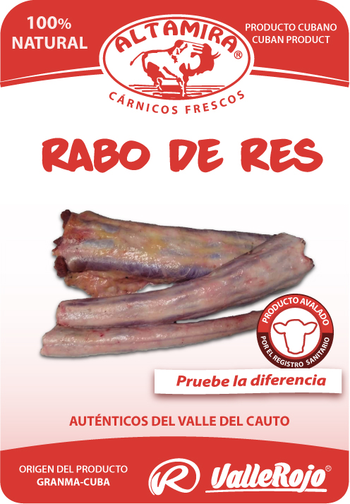 Rabo Res  paquete 0,8 - 1 Kg  